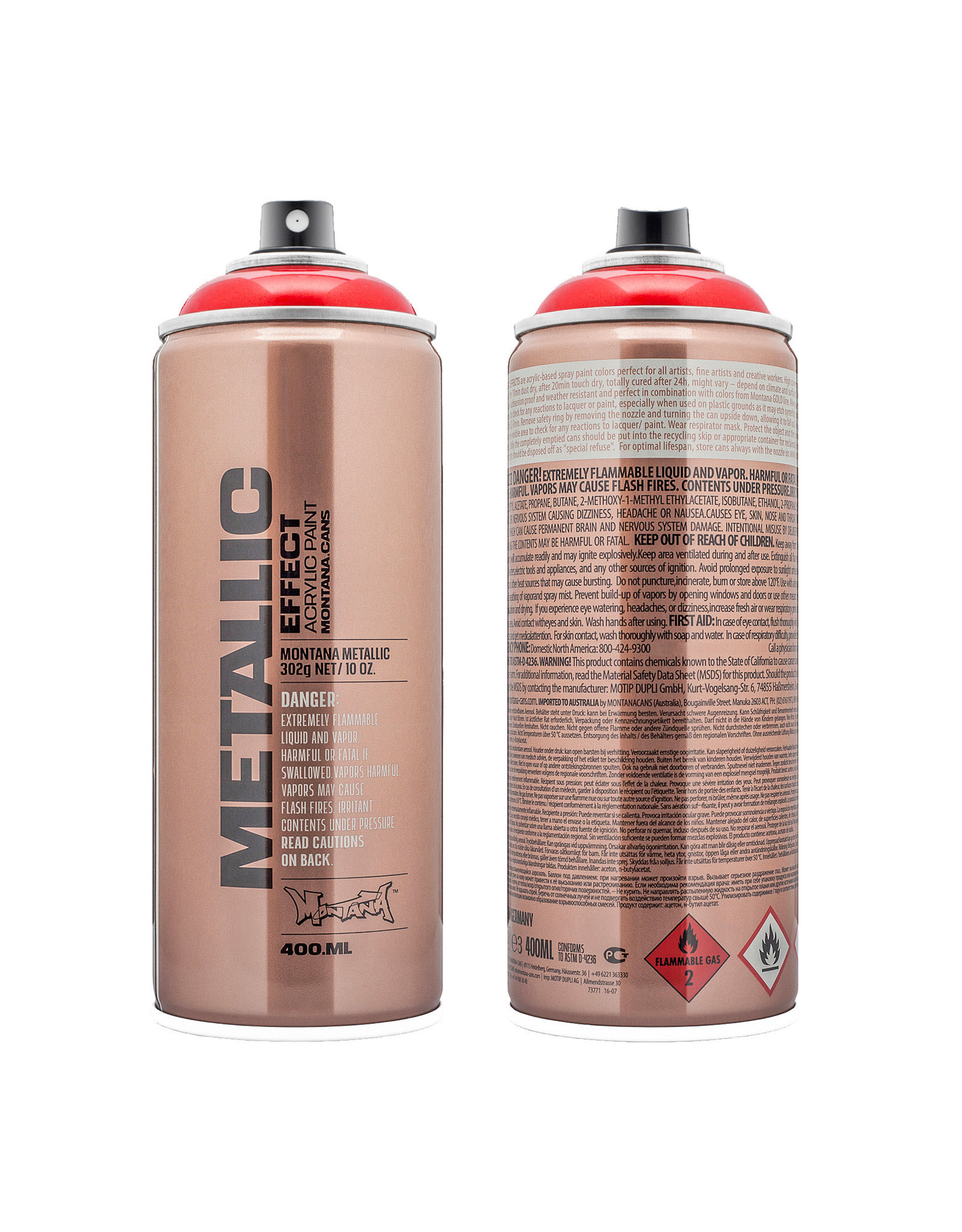 CLEARANCE Montana METALLIC, Metallic Red