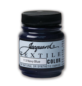 Jacquard Jacquard Textile Color, #113 Navy Blue