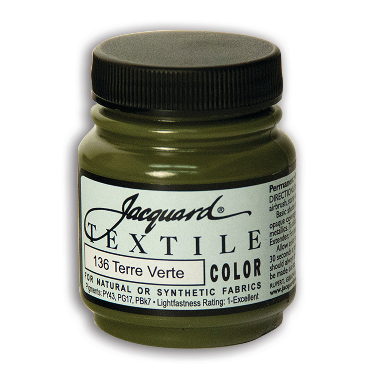 Jacquard Textile Color, #136 Terre Verte - The Art Store/Commercial Art ...