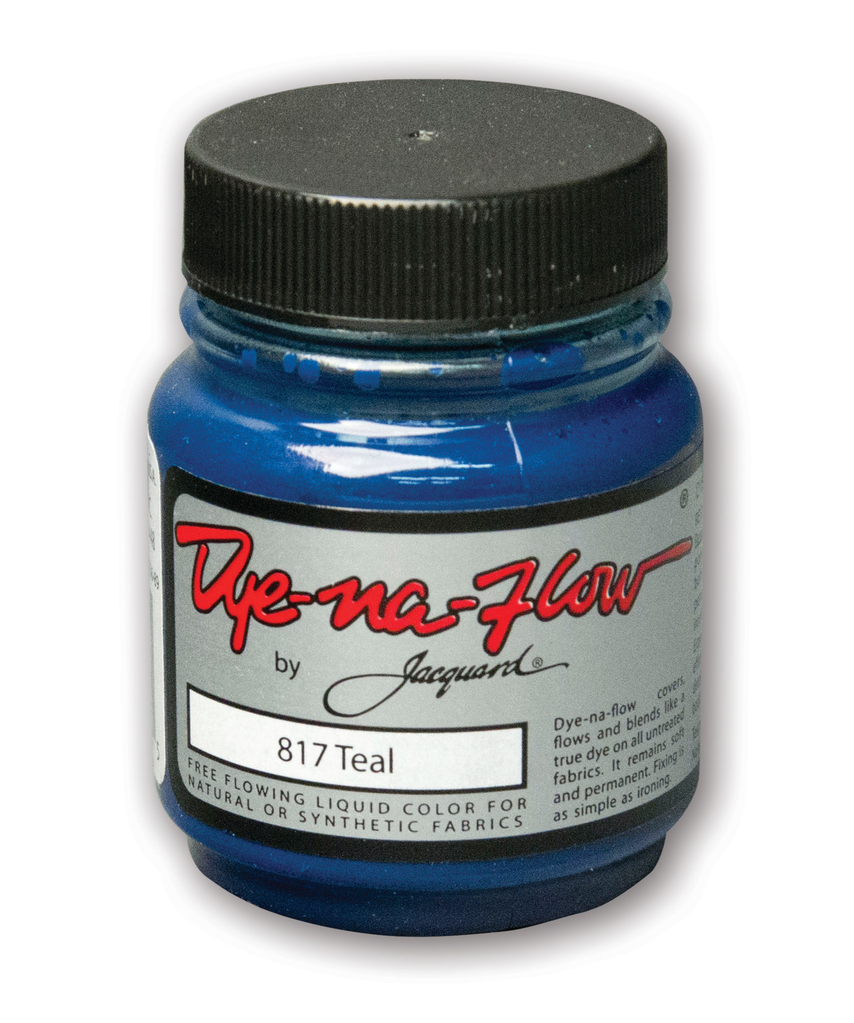 Jacquard Textile Color 8oz Fabric Paint Navy Blue 