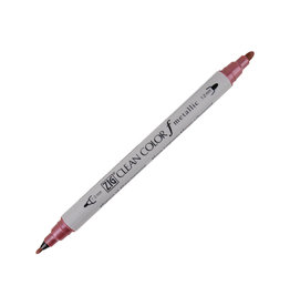 CLEARANCE ZIG Clean Color Marker, Metallic Red