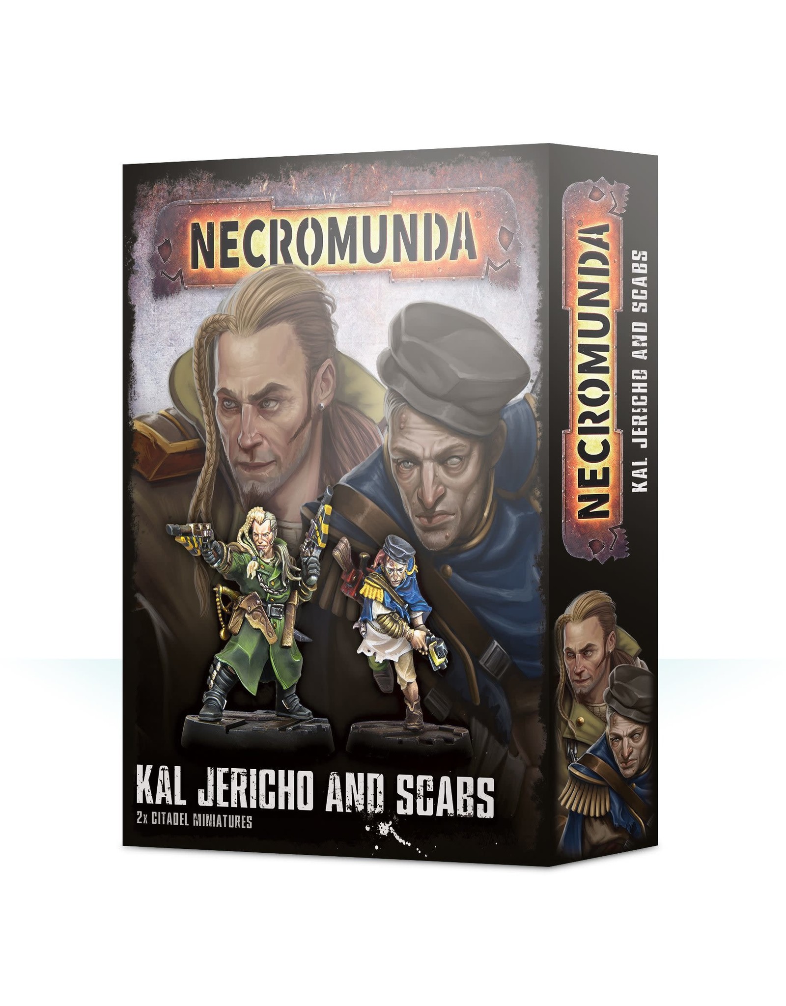 Games Workshop Necromunda Kal Jericho and Scabs