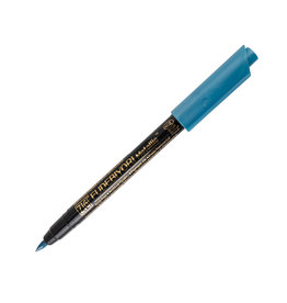 ZIG Fudebiyori Brush Marker, Metallic Blue