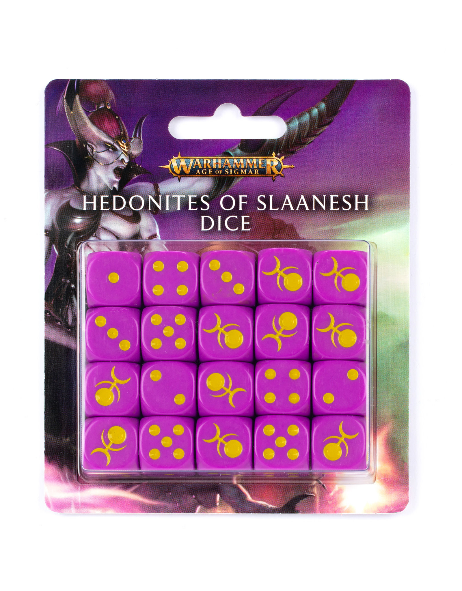 Games Workshop Hedonites of Slaanesh Limited Edition Dice Set (discontinued)