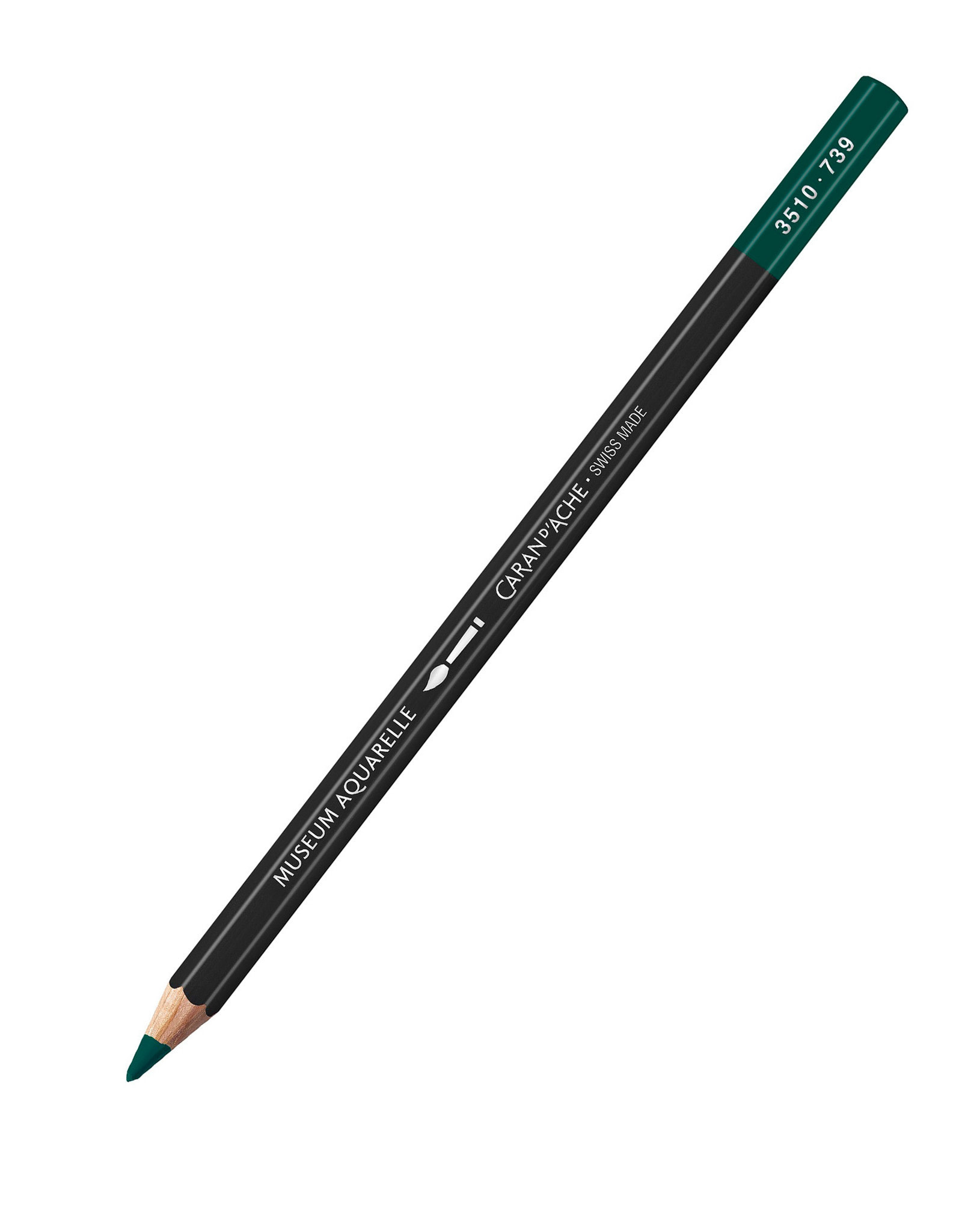 Caran d'Ache Caran D'Ache Museum Aquarelle Colored Pencils, Dark Sap Green