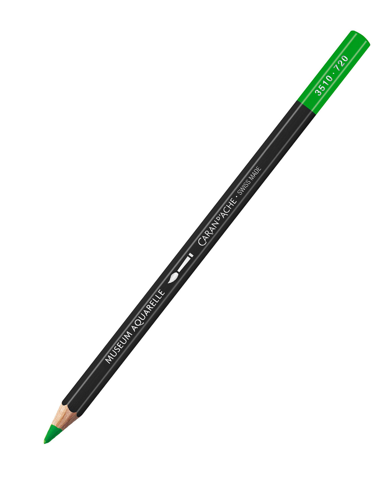 Caran d'Ache Caran D'Ache Museum Aquarelle Colored Pencils, Bright Green