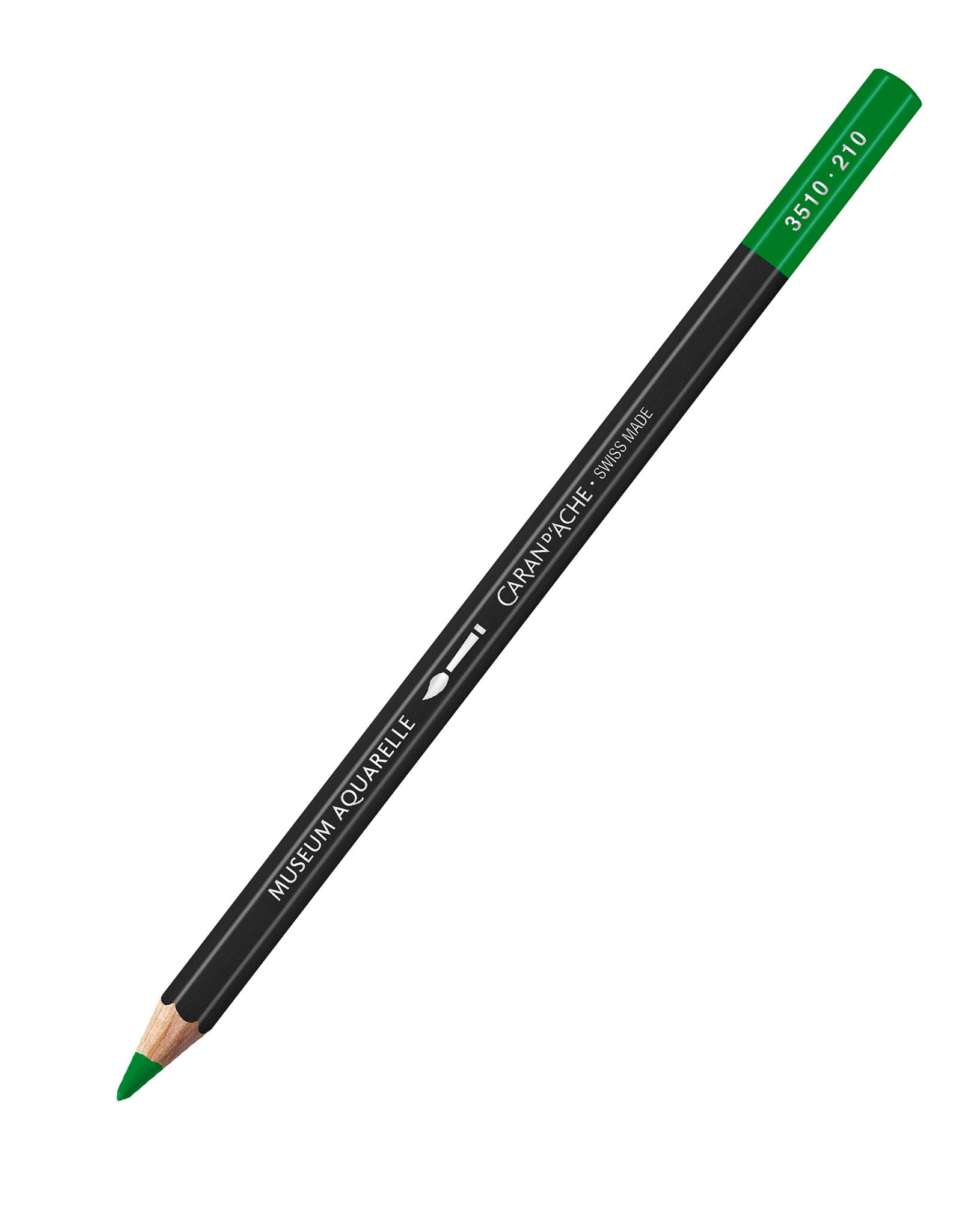 Caran d'Ache Caran D'Ache Museum Aquarelle Colored Pencils, Emerald Green