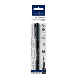FABER-CASTELL Faber-Castell Calligraphy Pen, Black (carded)