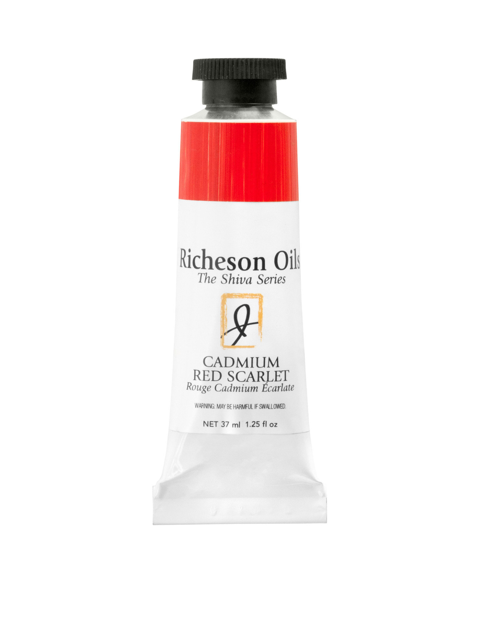 Jack Richeson Jack Richeson Shiva Oil, Cadmium Red Scarlet 37ml