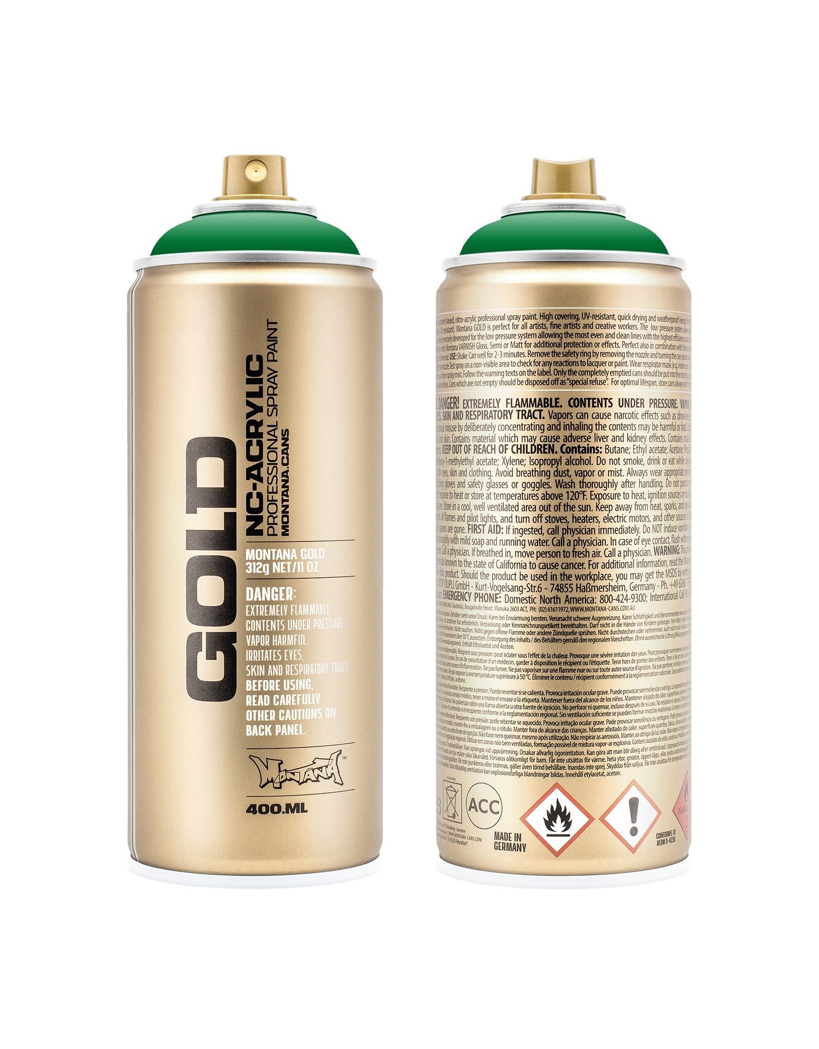 CLEARANCE Montana GOLD, Shock Green