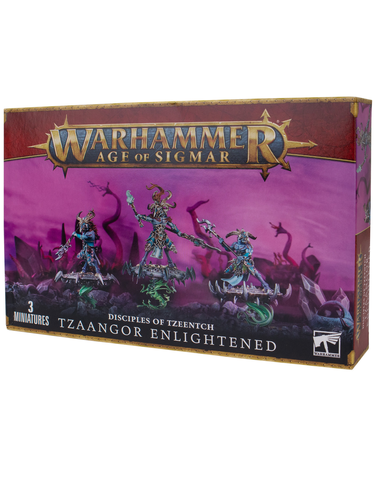 Games Workshop Disciples of Tzeentch / Thousand Sons Tzaangor Enlightened
