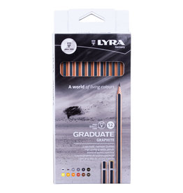 LYRA LYRA Graduate Graphite, Set of 12