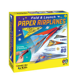 FABER-CASTELL Faber-Castell Fold & Launch Paper Airplanes, 80 sheets