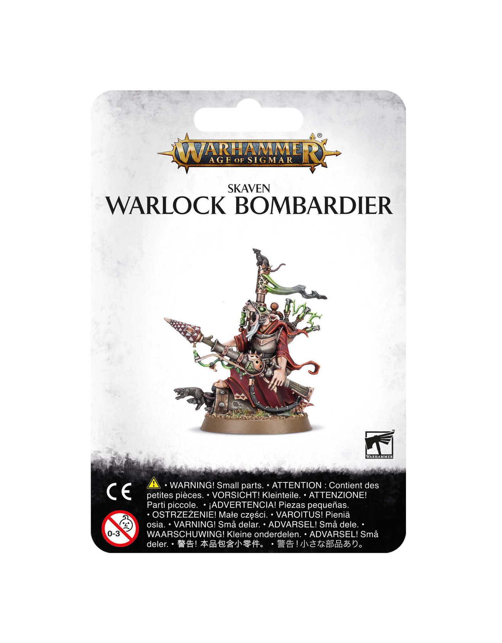 Games Workshop Skaven Warlock Bombardier