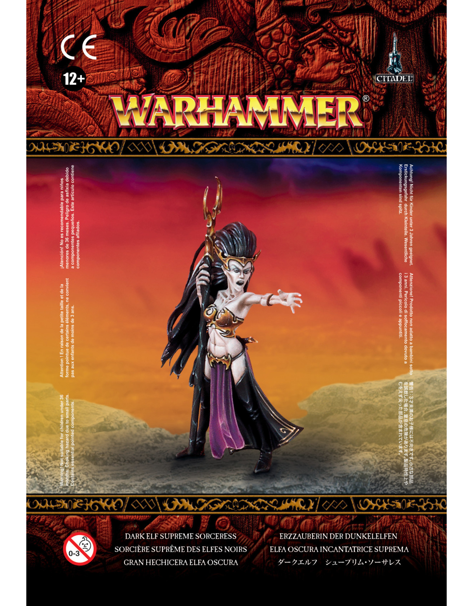 Games Workshop Flesh-eater Court Dark Elf  Supreme Sorceress