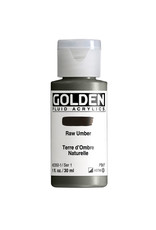 Golden Golden Fluid Acrylics, Raw Umber 1oz Cylinder