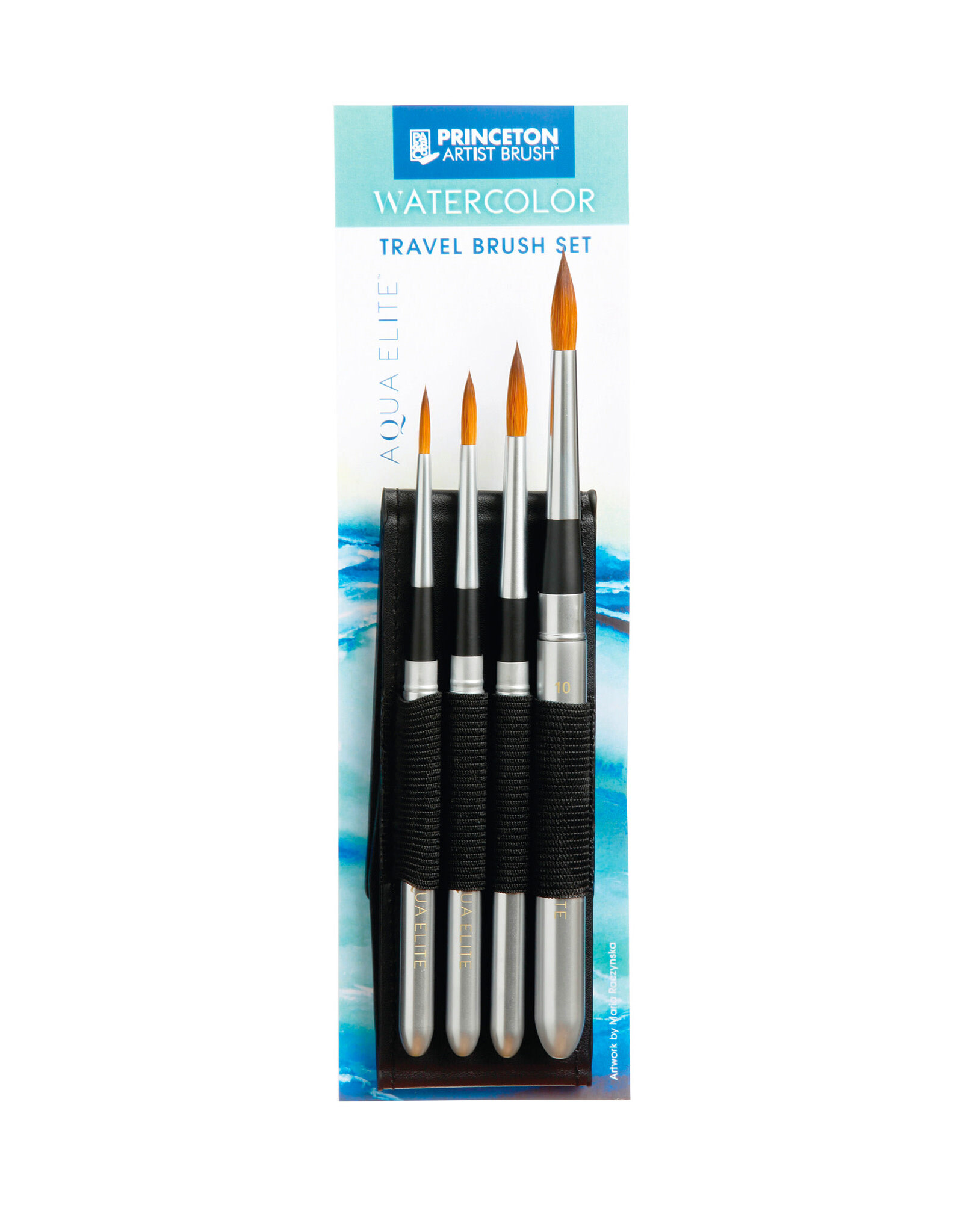 Princeton AquaElite 4-Piece Travel Set - The Art Store/Commercial Art Supply