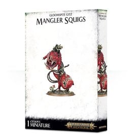 Games Workshop Gloomspite Gitz Mangler Squig / Loonboss on Mangler Squigs