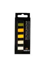 Royal Talens Rembrandt Soft Pastels, Warm Yellows Set of 5