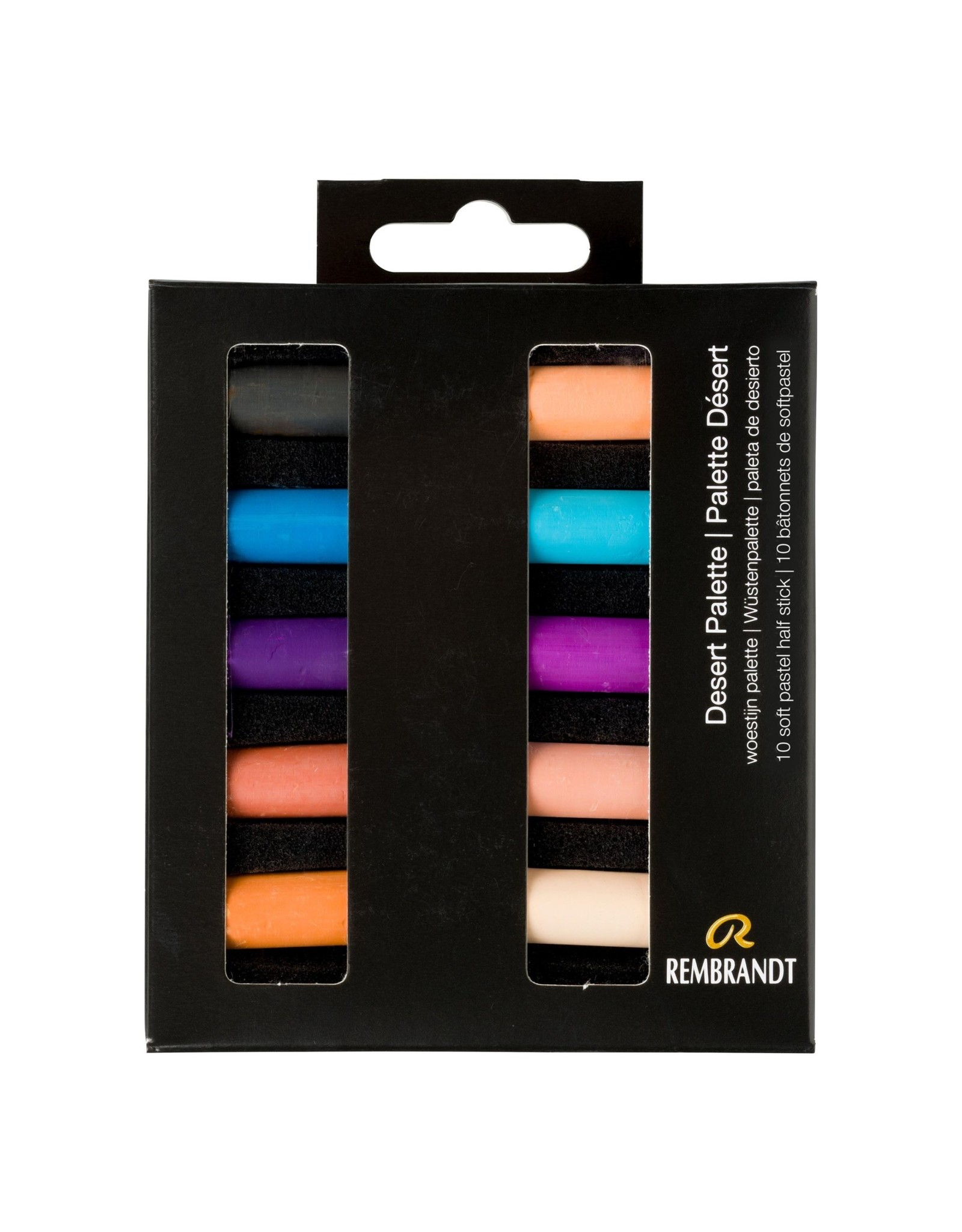 Royal Talens Rembrandt Soft Pastels, Desert Palette Set of 10