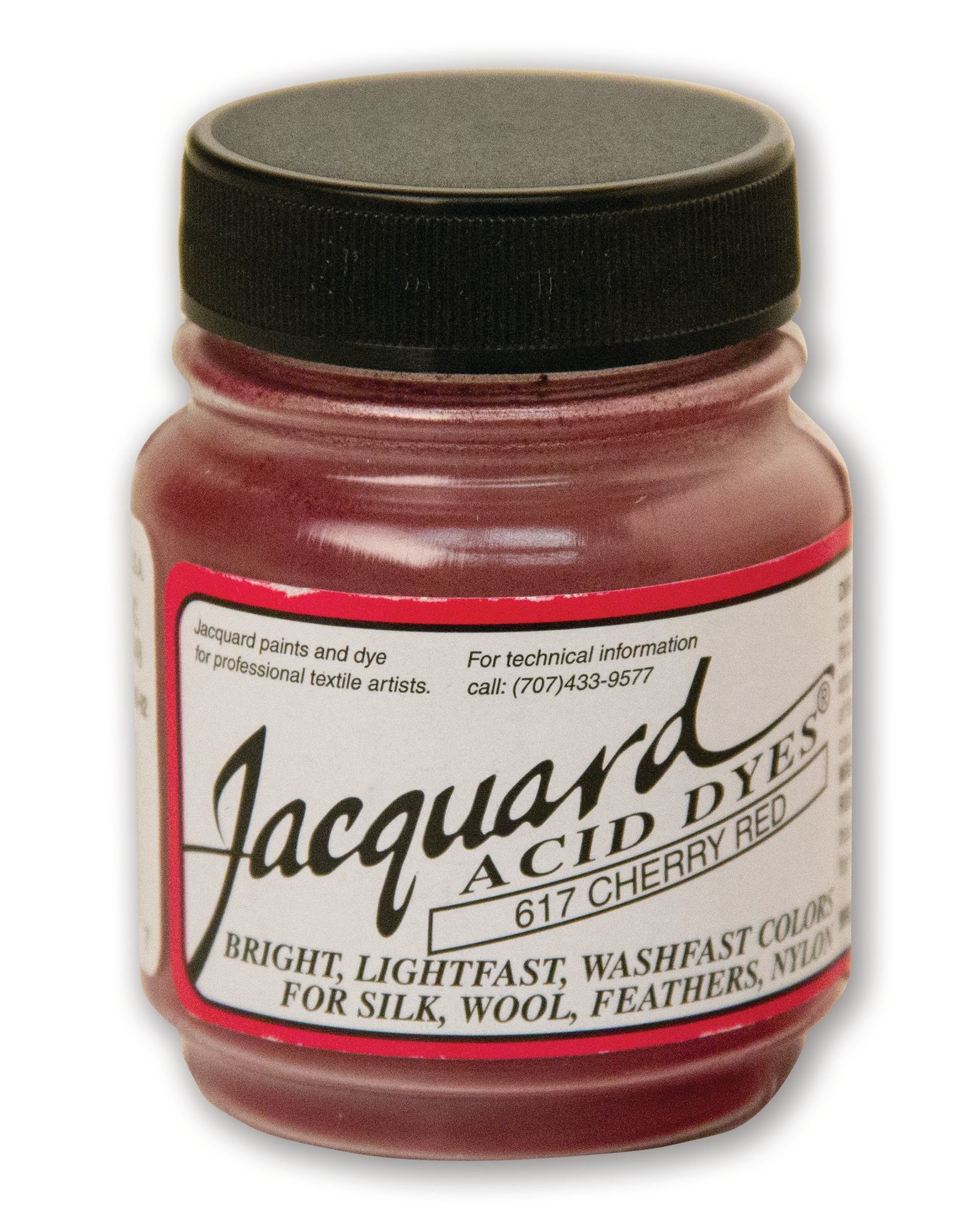 Jacquard Jacquard Acid Dye, #617 Cherry Red ½oz