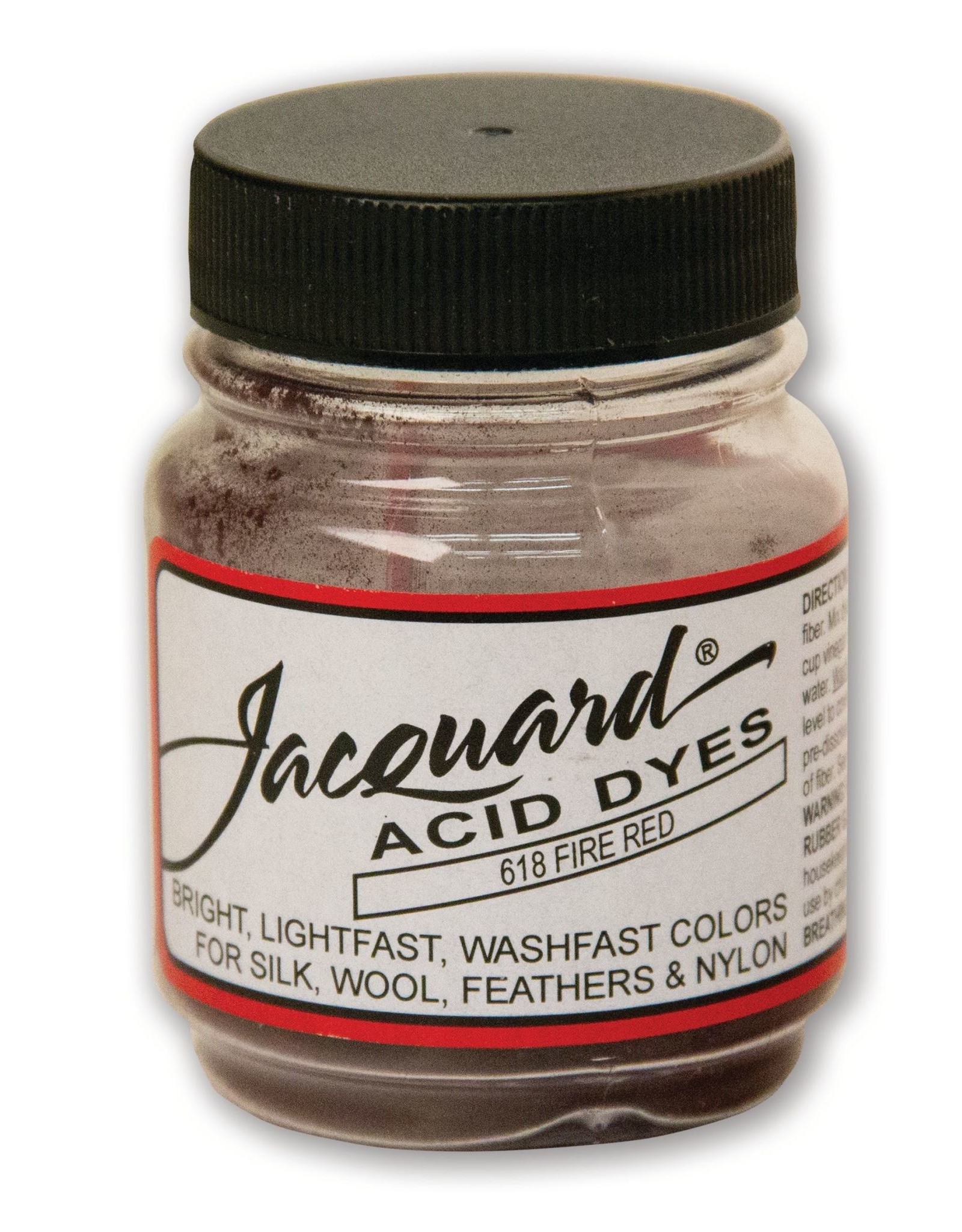 Jacquard Jacquard Acid Dye, #618 Fire Red ½oz