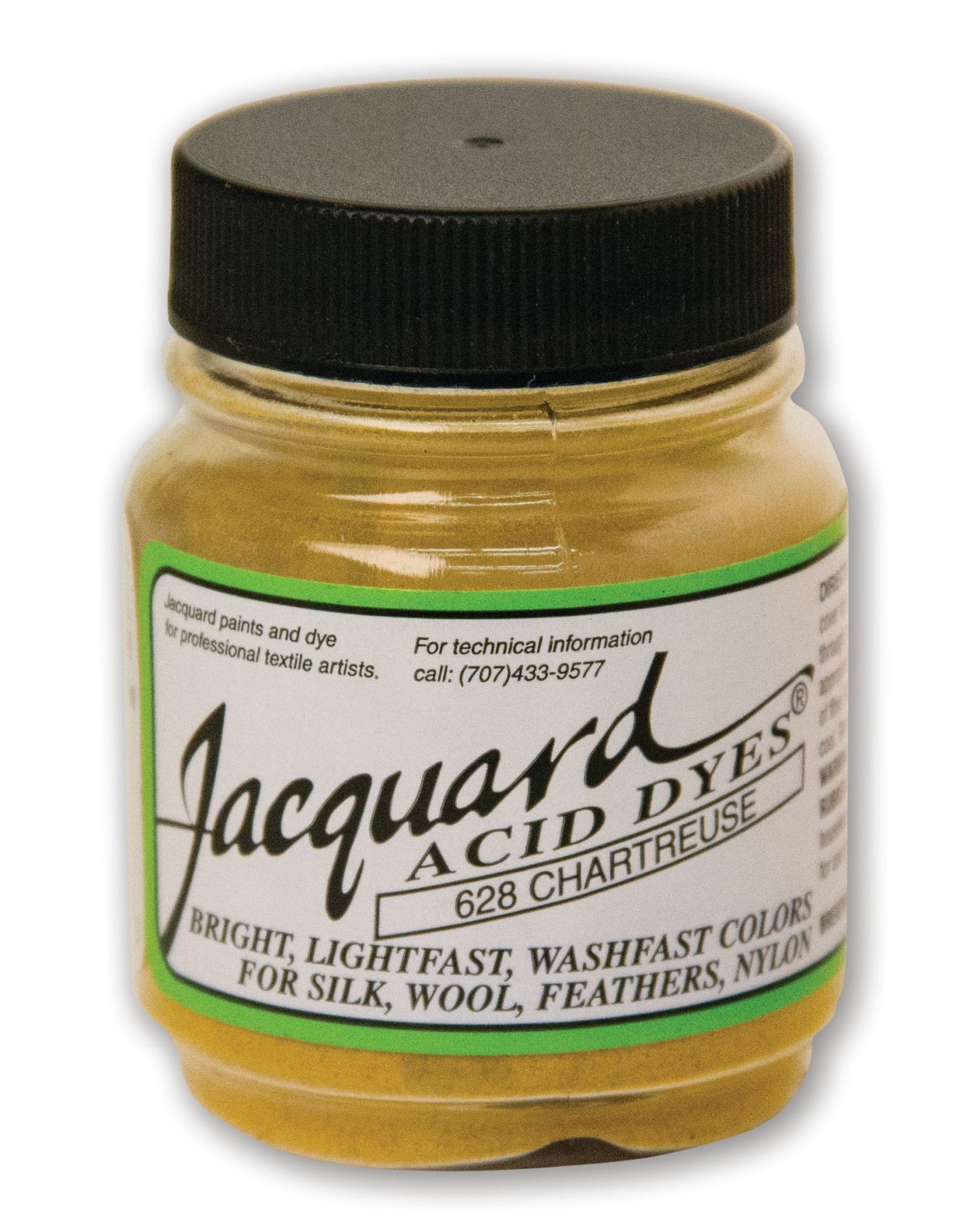 Jacquard Acid Dye #628 Chartreuse 1/2oz - The Art Store/Commercial Art  Supply