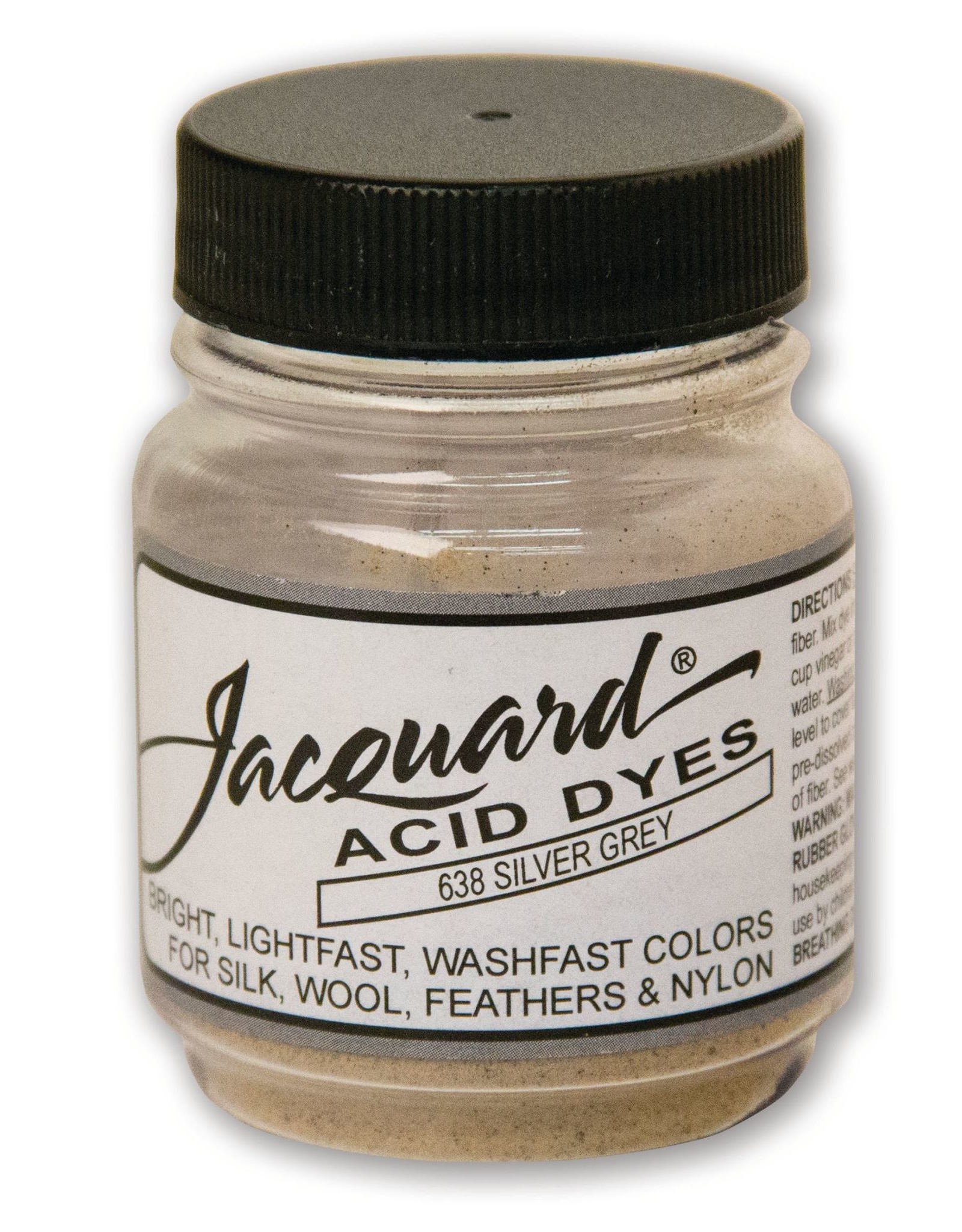 Jacquard Jacquard Acid Dye, #638 Silver Grey ½oz