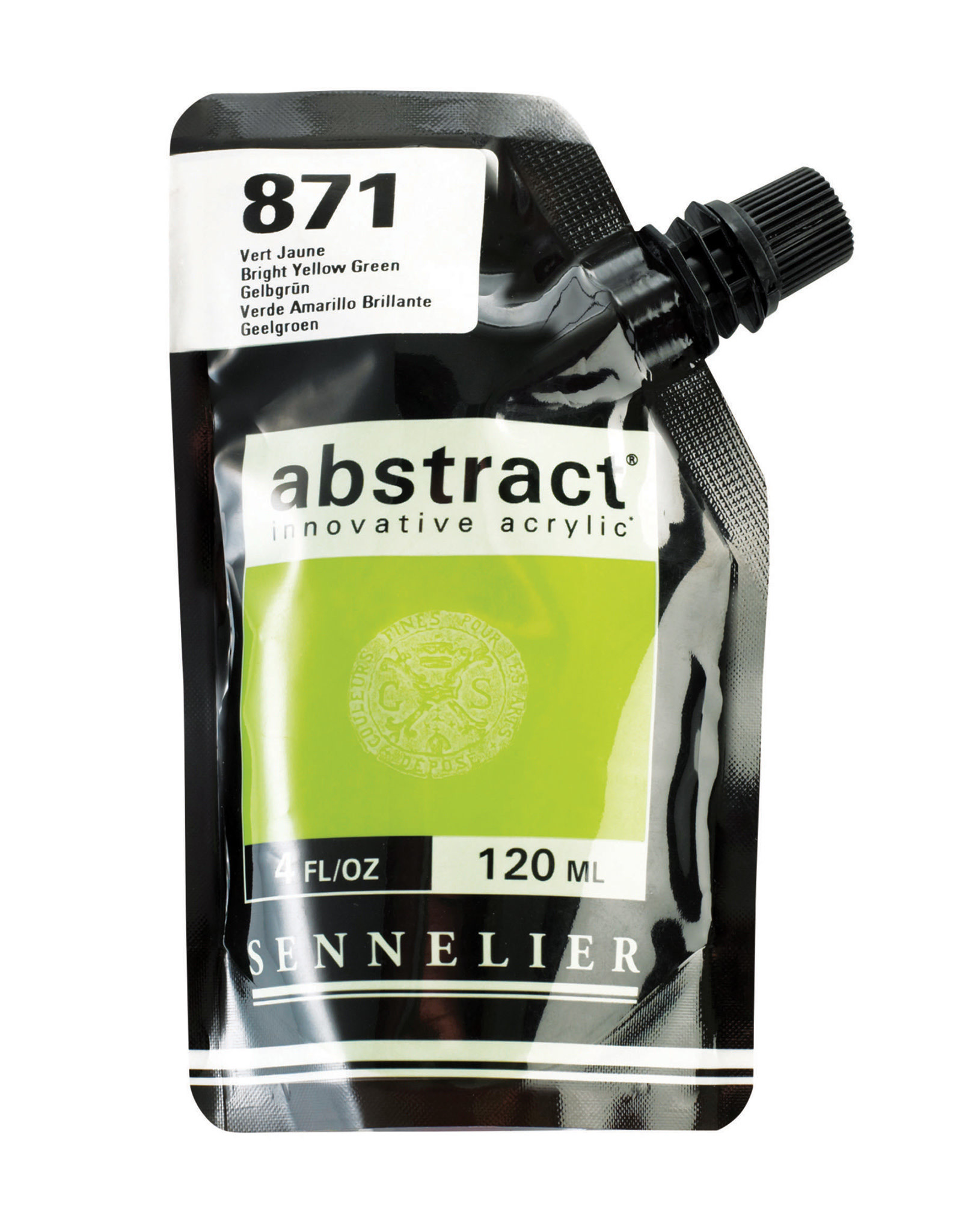 Sennelier Sennelier Abstract Acrylic, Bright Yellow Green 120ml