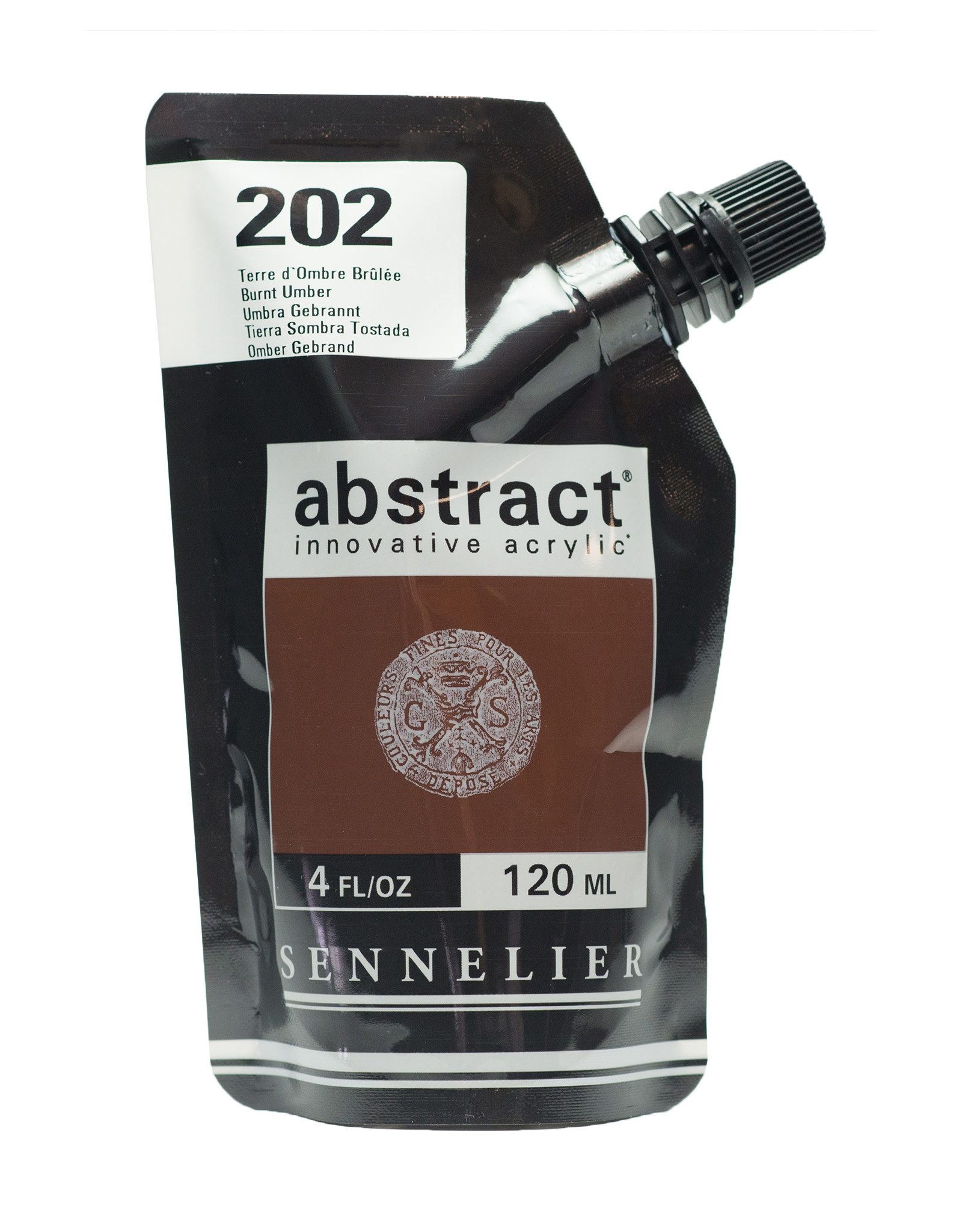 Sennelier Sennelier Abstract Acrylic, Burnt Umber 120ml