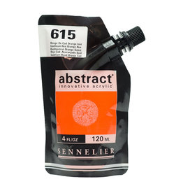 Sennelier Sennelier Abstract Acrylic, Cadmium Red Orange Hue 120ml