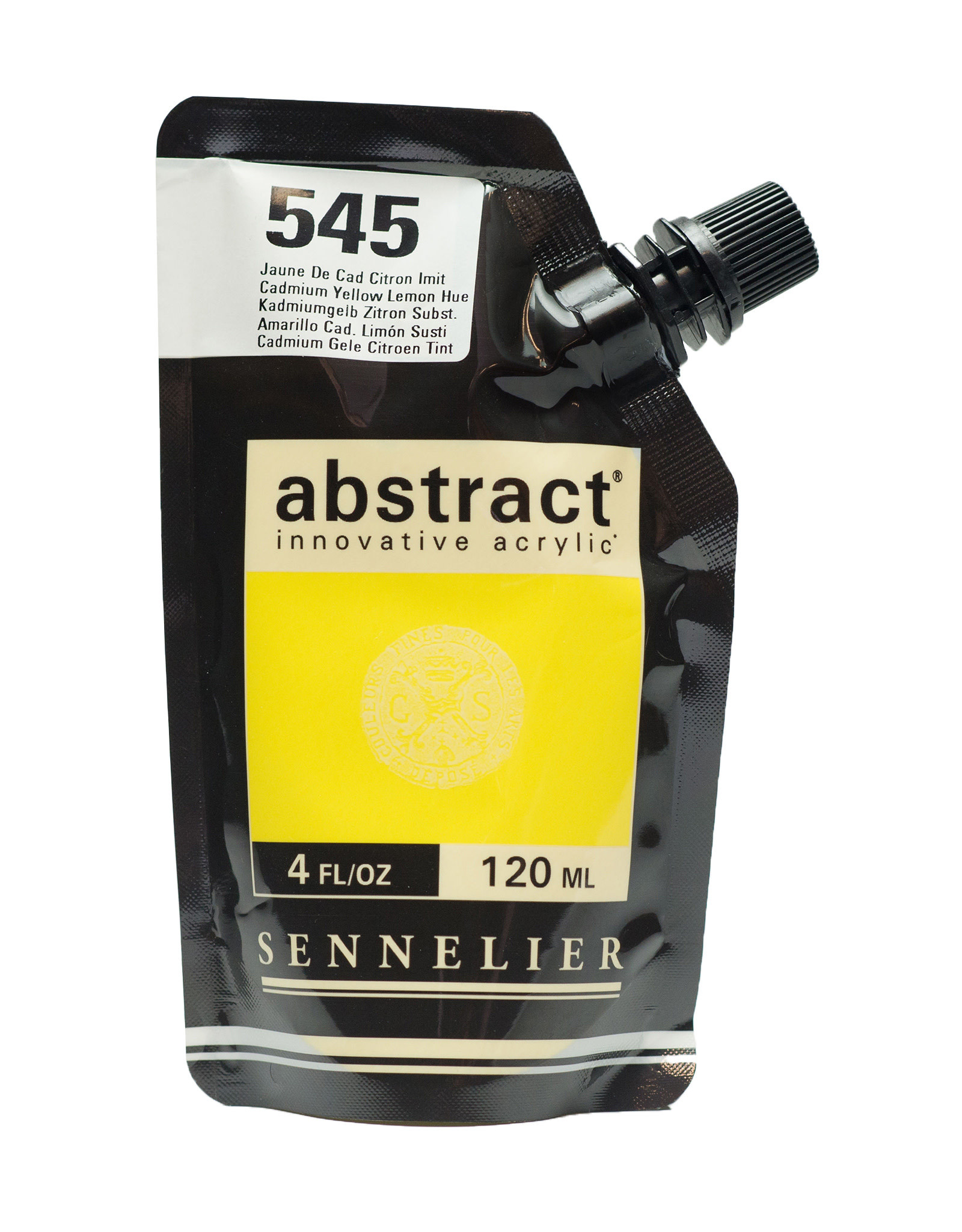 Sennelier Sennelier Abstract Acrylic, Cadmium Yellow Lemon Hue 120ml