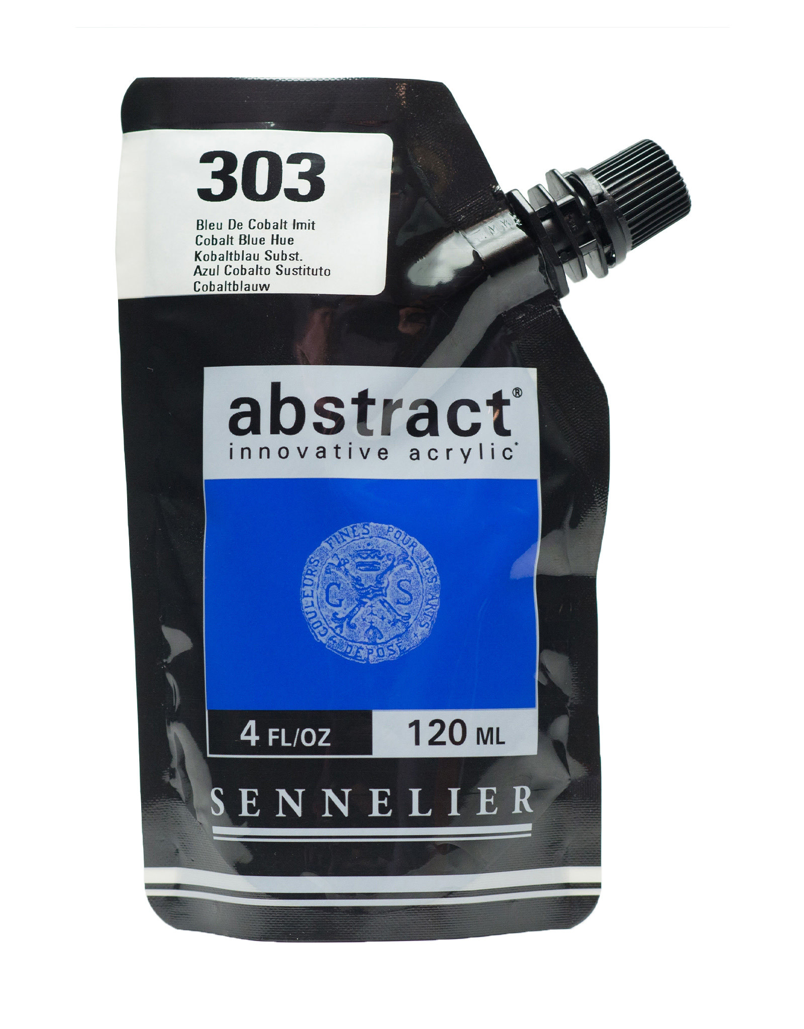 Sennelier Sennelier Abstract Acrylic, Cobalt Blue Hue 120ml