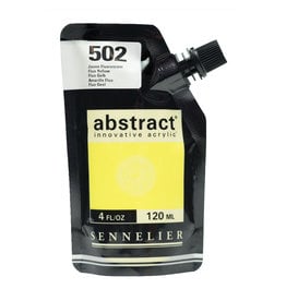 Sennelier Sennelier Abstract Acrylic, Fluorescent Yellow 120ml