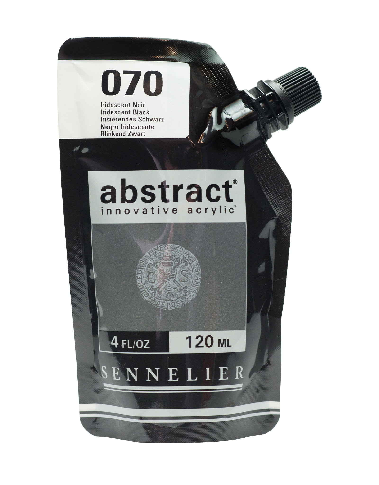 Sennelier Sennelier Abstract Acrylic, Iridescent Black 120ml