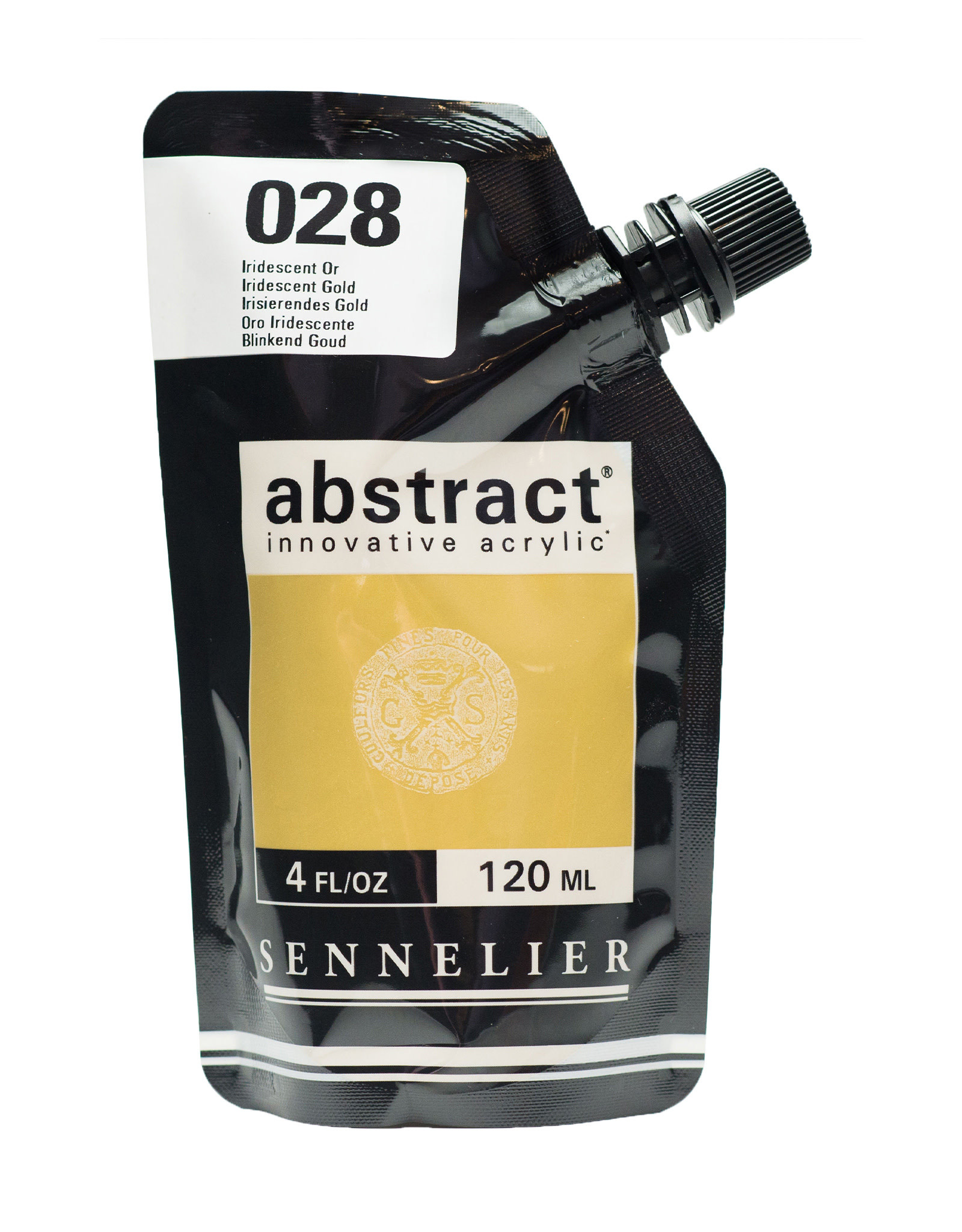 Sennelier Sennelier Abstract Acrylic, Iridescent Gold 120ml