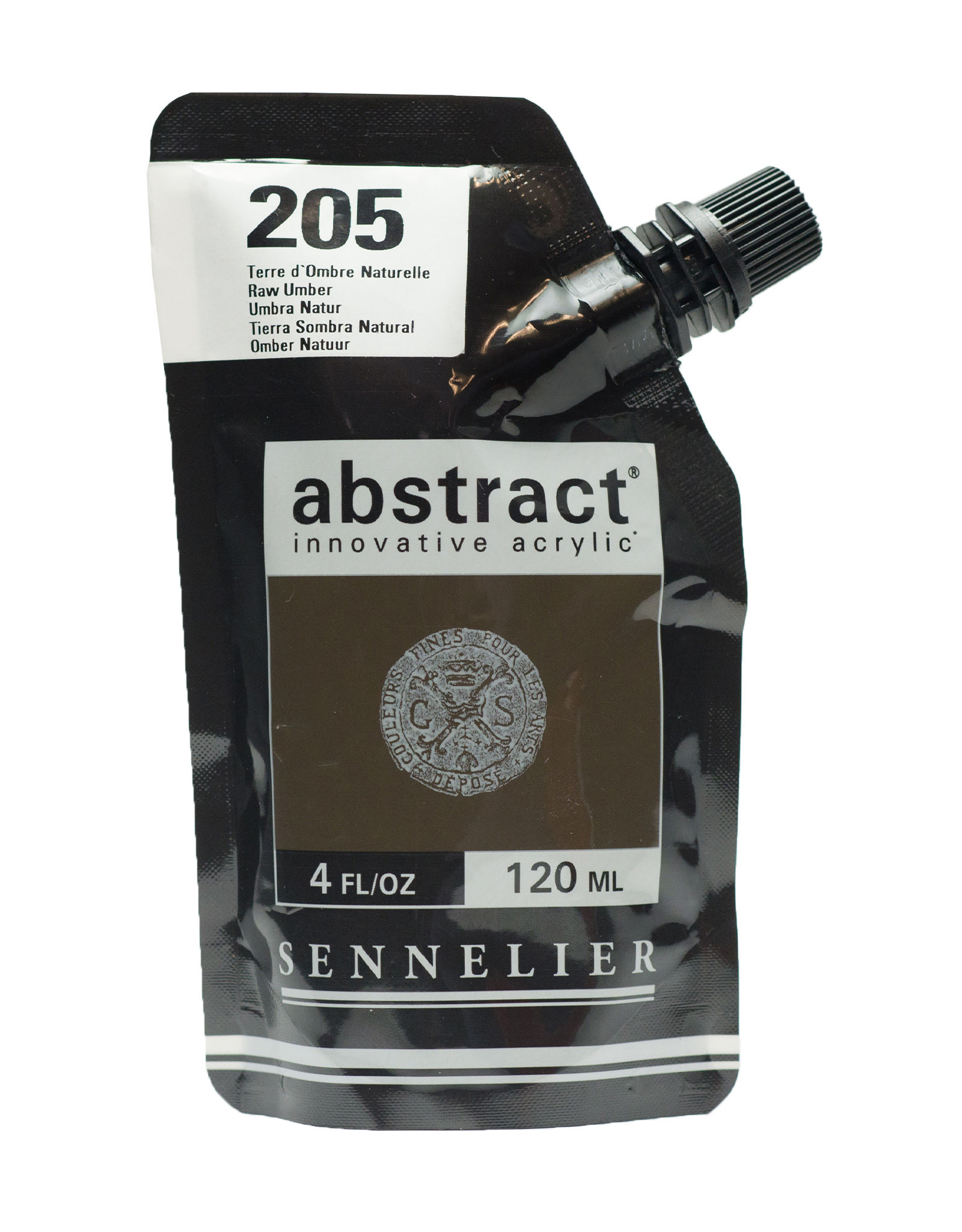 Sennelier Sennelier Abstract Acrylic, Raw Umber 120ml