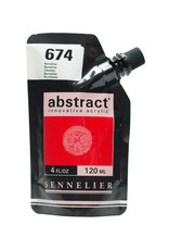 Sennelier Sennelier Abstract Acrylic, Vermilion 120ml