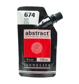 Sennelier Sennelier Abstract Acrylic, Vermilion 120ml