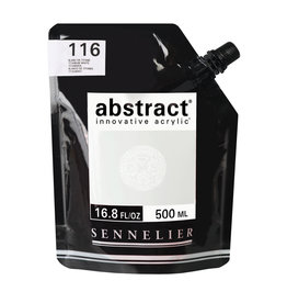 Sennelier Sennelier Abstract Acrylic, Titanium White 500ml