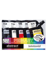Sennelier Sennelier Abstract Acrylics, Primary Set of 5