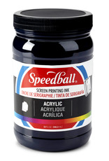 SPEEDBALL ART PRODUCTS Speedball Acrylic Screen Printing Ink, Dark Blue, 32oz