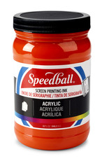 SPEEDBALL ART PRODUCTS Speedball Acrylic Screen Printing Ink, Orange, 32oz