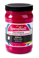 SPEEDBALL ART PRODUCTS Speedball Acrylic Screen Printing Ink, Process Magenta, 32oz