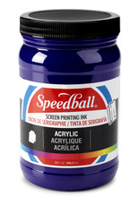 CLEARANCE Speedball Acrylic Screen Printing Ink, Violet, 32oz