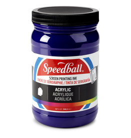 CLEARANCE Speedball Acrylic Screen Printing Ink, Violet, 32oz
