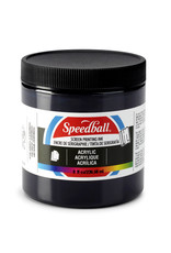 SPEEDBALL ART PRODUCTS Speedball Acrylic Screen Printing Ink, Black, 8oz