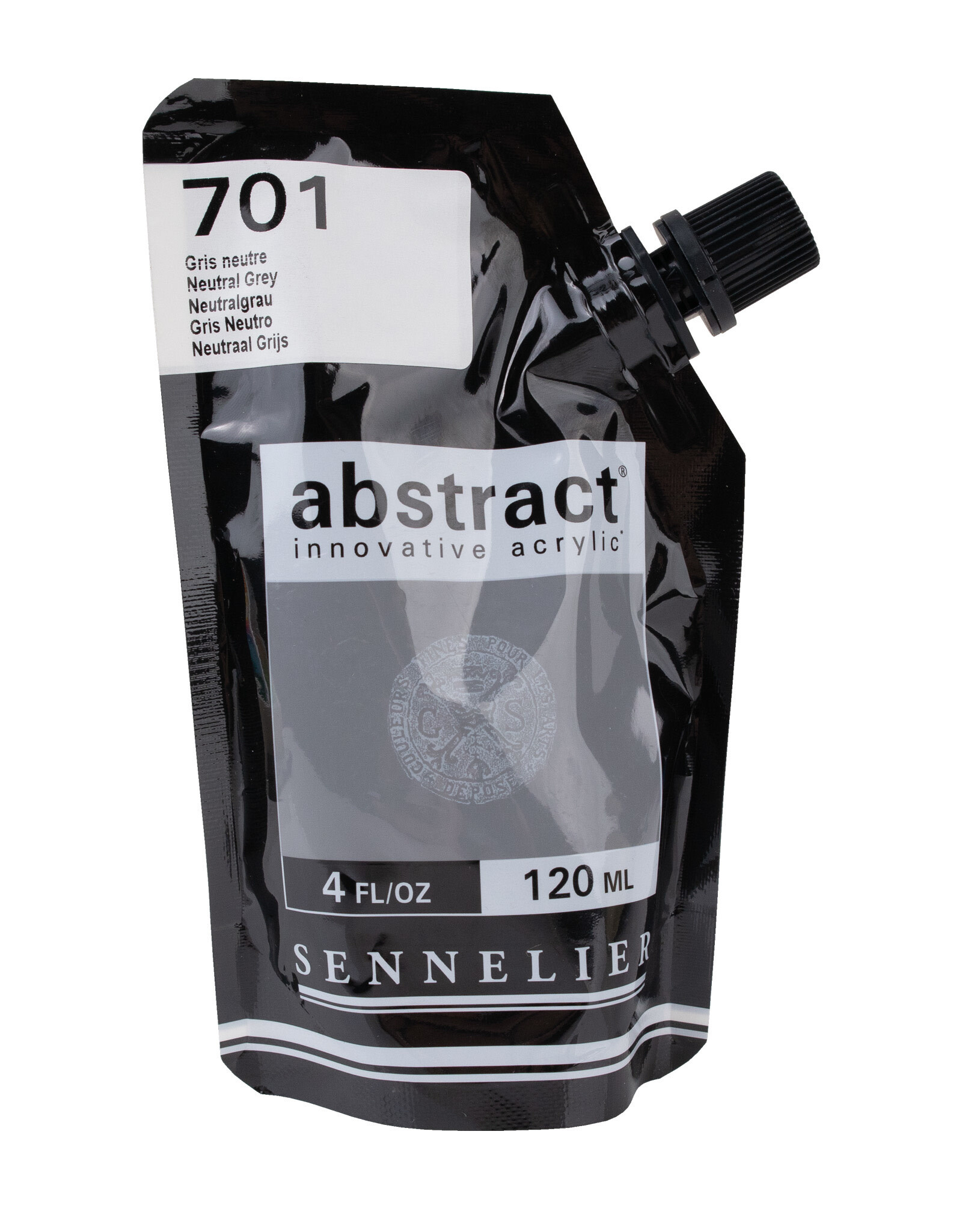 Sennelier Sennelier Abstract Acrylic, Neutral Grey 120ml