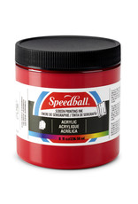 SPEEDBALL ART PRODUCTS Speedball Acrylic Screen Printing Ink, Dark Red, 8oz