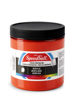 SPEEDBALL ART PRODUCTS Speedball Acrylic Screen Printing Ink, Fire Red, 8oz
